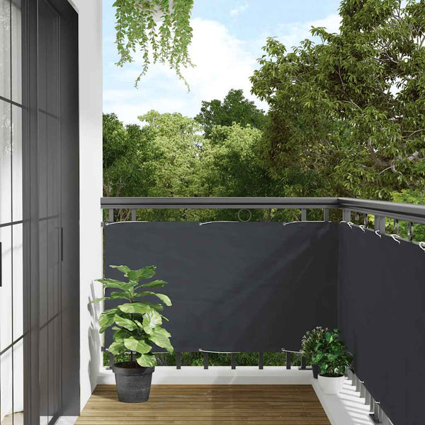 Anthrazit Balkon Sichtschutz 400x120 cm