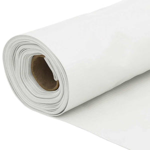 Balkon Sichtschutz Weiß 400x120 cm PVC