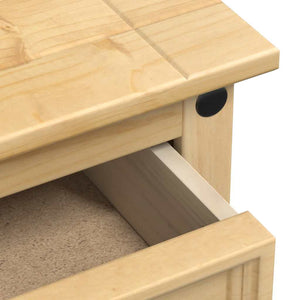 Corona Nachttisch Kiefer Massivholz 35x32,5x74 cm