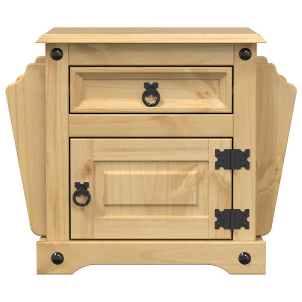 Corona Nachttisch Kiefer Massivholz 45x35x47,5 cm