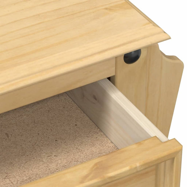 Corona Nachttisch Kiefer Massivholz 45x35x47,5 cm