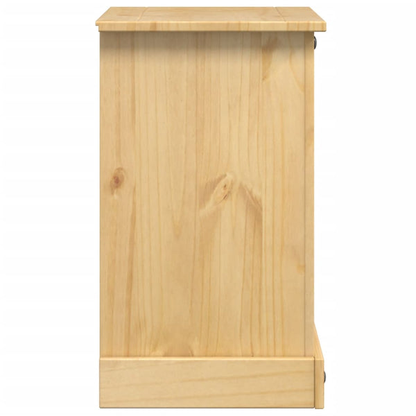 Massivholz Nachttisch Kiefer, 53x39x66 cm