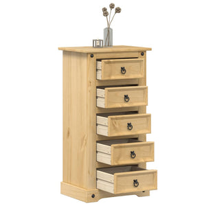 Corona Kiefer Nachttisch Massivholz
