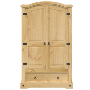 Massivholz Kleiderschrank Kiefer 101x52x170 cm
