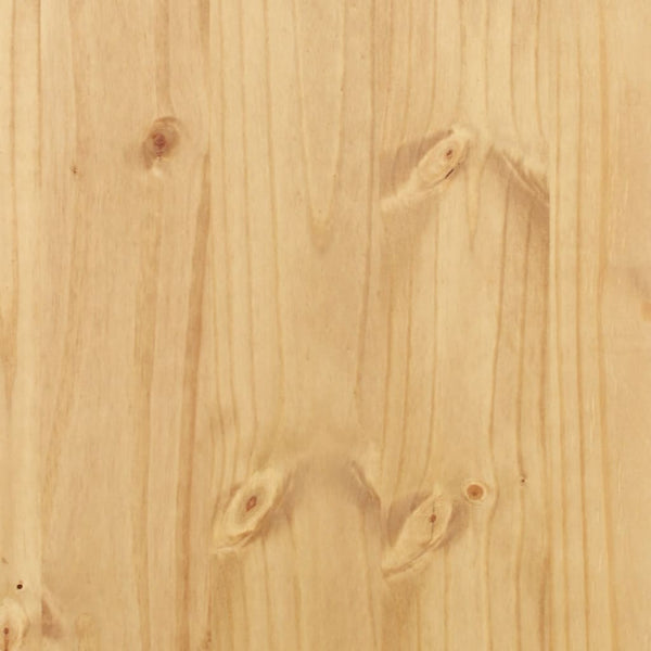 Massivholz Kleiderschrank Kiefer 151,5x52x170 cm