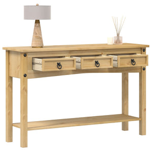 Kiefer Massivholz Konsolentisch, 114 cm