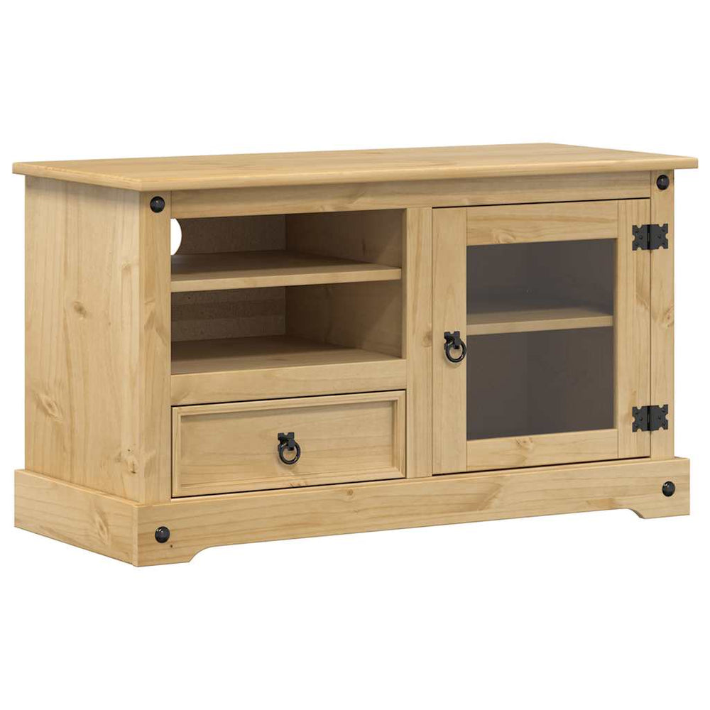 Massivholz TV-Schrank Kiefer 100 cm