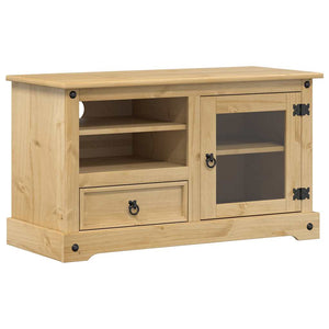 Massivholz TV-Schrank Kiefer 100 cm