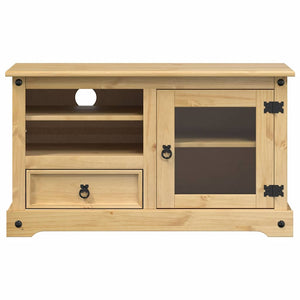 Massivholz TV-Schrank Kiefer 100 cm