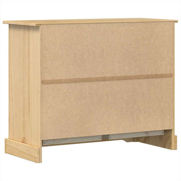 Massivholz Kiefer Kommode, 101 cm