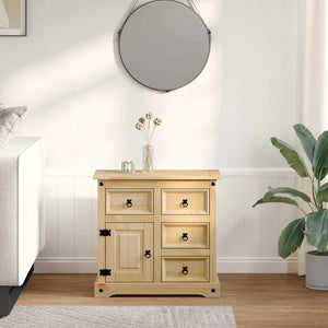 Sideboard Corona Kiefer Massivholz 80x75 cm
