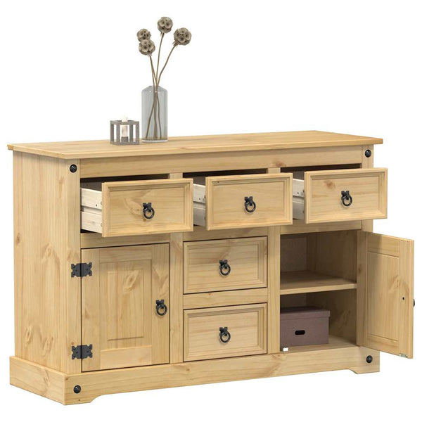 Sideboard Kiefer Massivholz 112 cm
