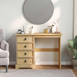Schminktisch Kiefer Massivholz 104 cm