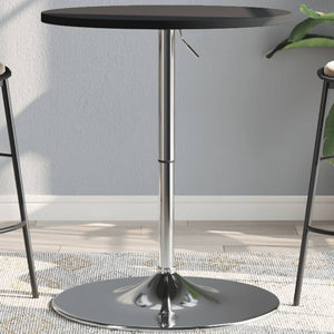 Schwarzer Bartisch 60x60x90 cm