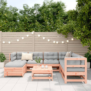 8-tlg. Garten Sofagarnitur Douglasie Massivholz