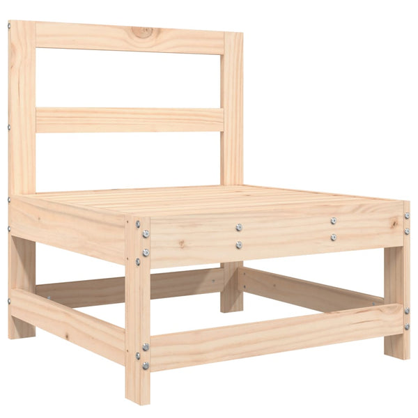9-teiliges Garten-Lounge-Set aus Kiefernholz