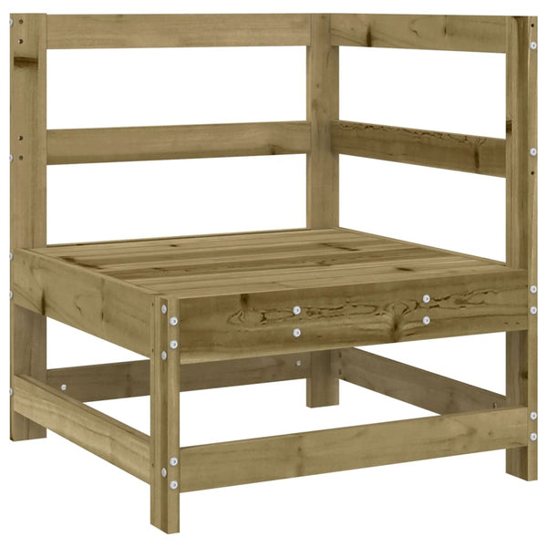 vidaXL 4-Piece Garden Sofa Set Impregnated Pinewood