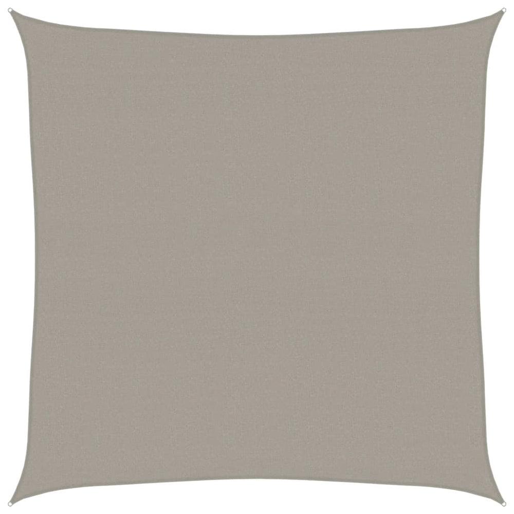 Quadratisches Sonnensegel Hellgrau 4,5x4,5m