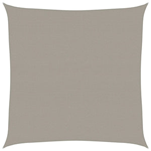 Quadratisches Sonnensegel Hellgrau 4,5x4,5m