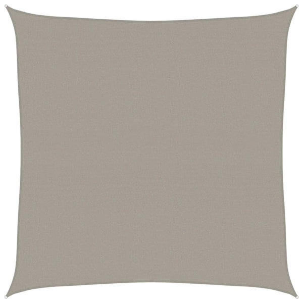 Quadratisches Sonnensegel Hellgrau 4,5x4,5m