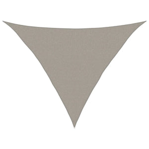 Dreieckiges Sonnensegel Hellgrau 2,5x2,5x3,5m
