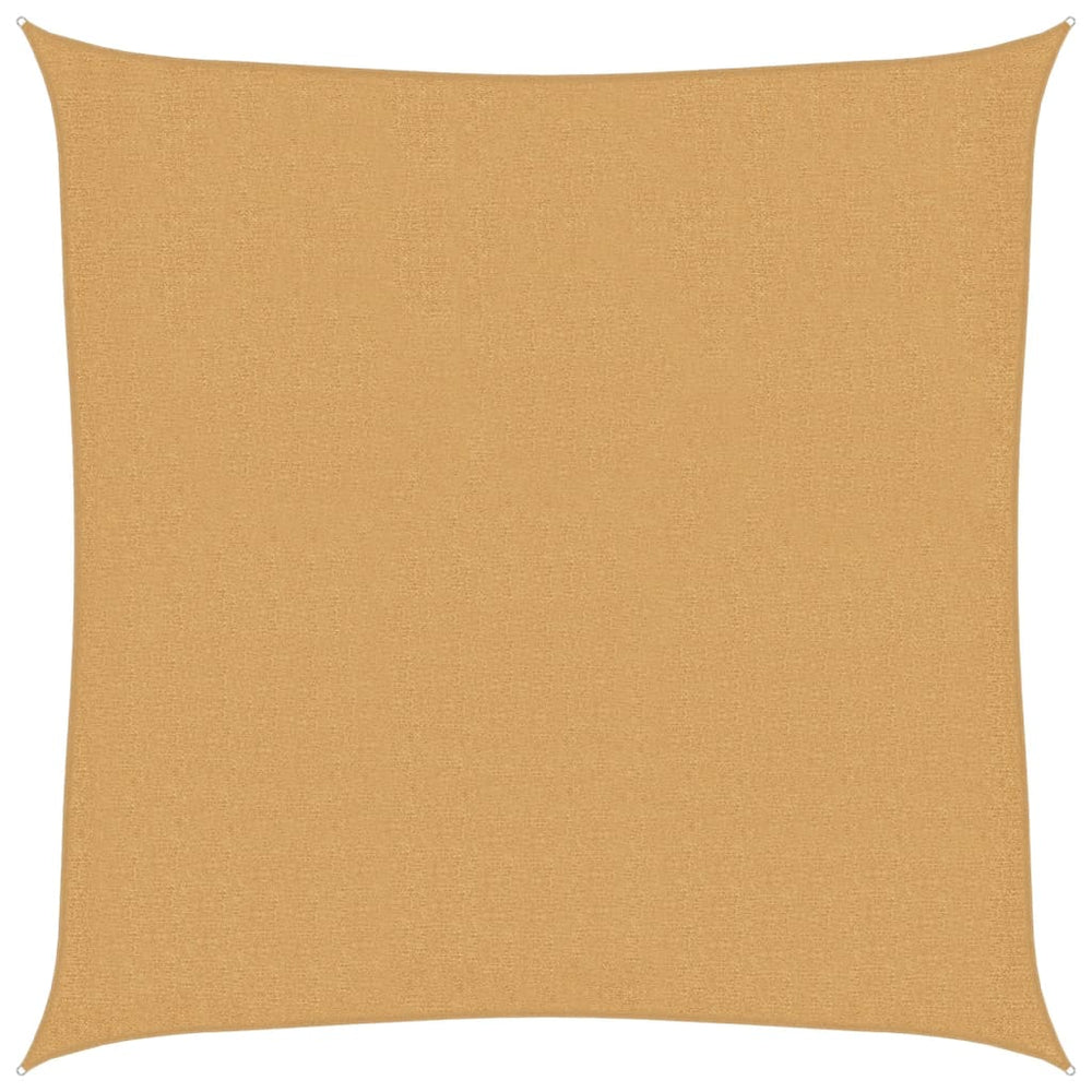 Quadratisches Sonnensegel Sand 2x2m HDPE