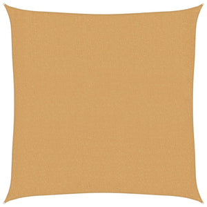 Quadratisches Sonnensegel Sand 2x2m HDPE