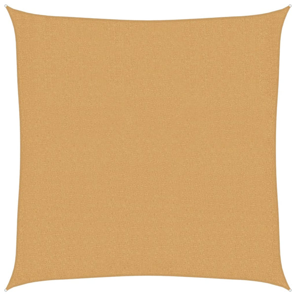 Quadratisches Sonnensegel Sand 2x2m HDPE