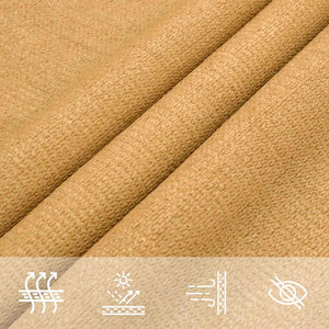 Quadratisches Sonnensegel Sandfarben 2,5x2,5 m