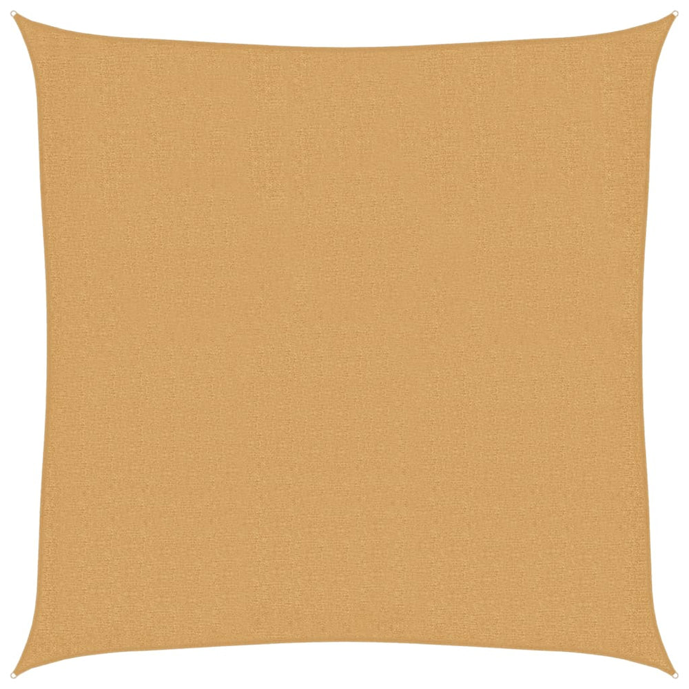 Quadratisches Sonnensegel Sand 3x3m