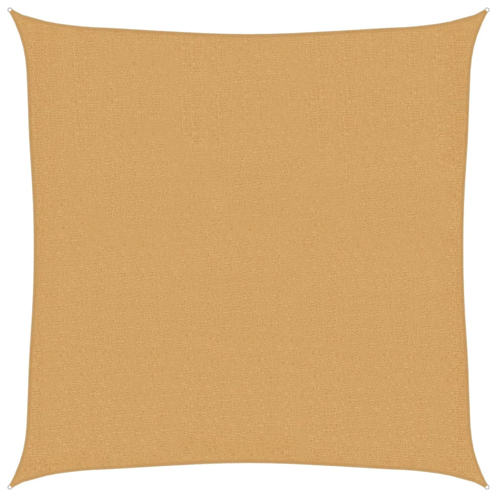 Quadratisches Sonnensegel Sandfarbe 3,6x3,6m