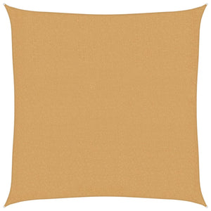 Quadratisches Sonnensegel Sandfarbe 3,6x3,6m