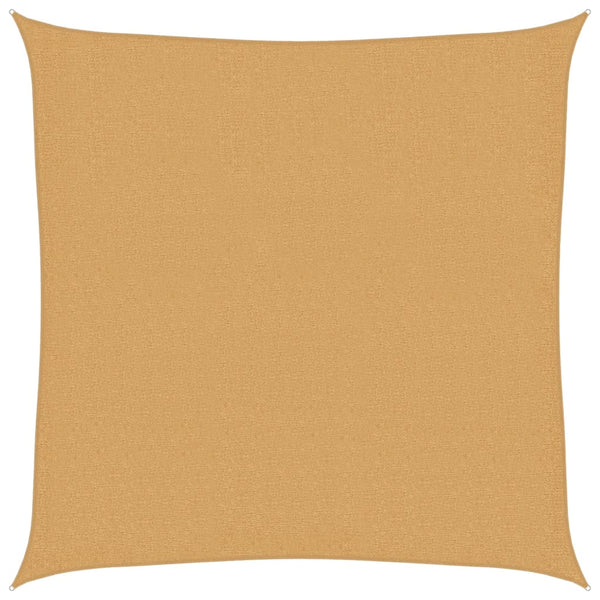 Quadratisches Sonnensegel Sandfarbe 3,6x3,6m