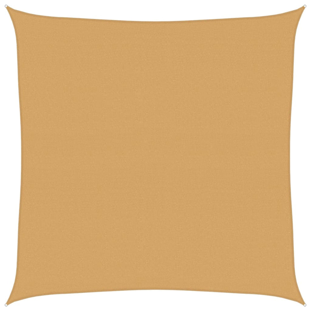 Quadratisches Sonnensegel Sandfarbe 4,5x4,5m
