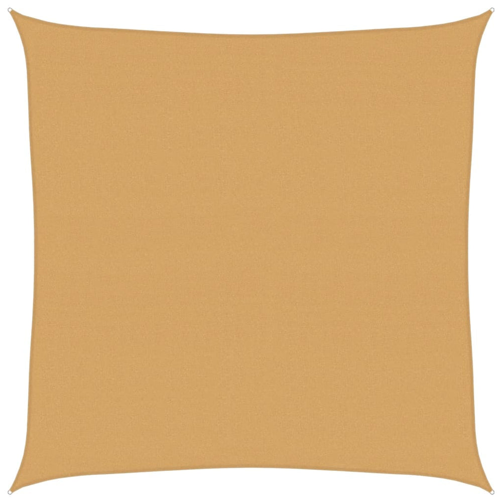 Quadratisches Sonnensegel Sand 7x7m HDPE