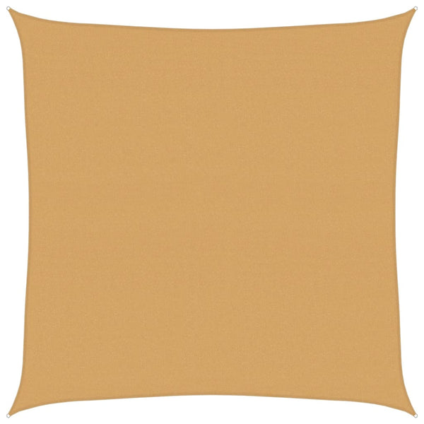 Quadratisches Sonnensegel Sand 7x7m HDPE