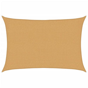 Rechteckiges Sonnensegel Sandfarben 2x2,5m