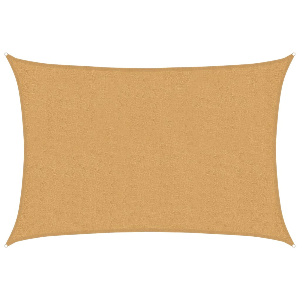 Rechteckiges Sonnensegel Sand 2x3m