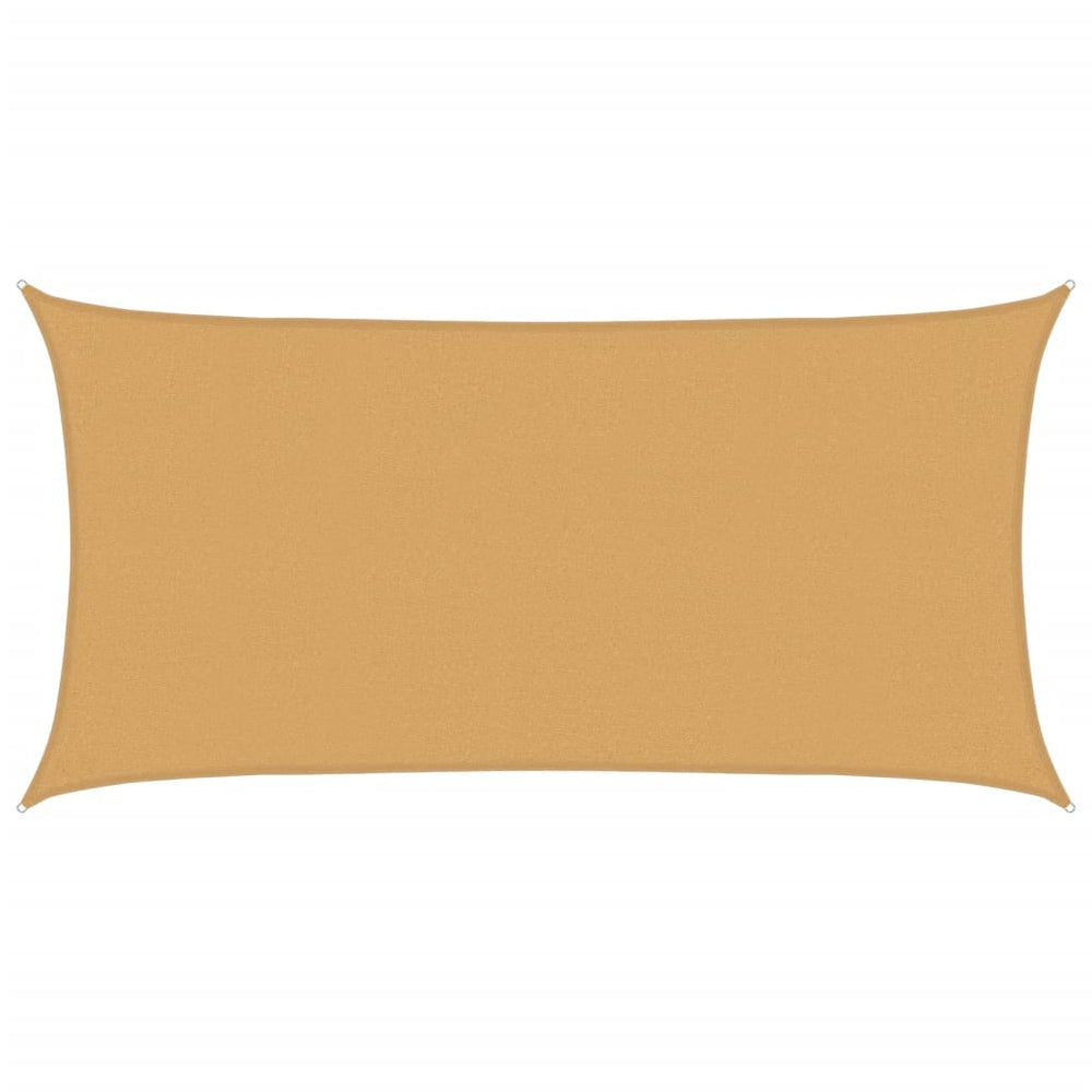 Rechteckiges Sonnensegel Sand 2x3,5 m
