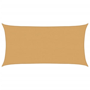 Rechteckiges Sonnensegel Sand 2x4m