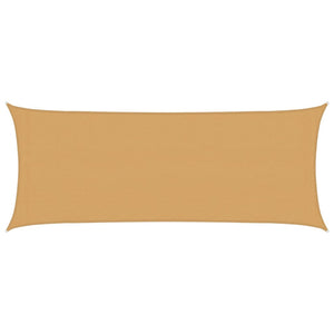 Rechteckiges Sonnensegel Sand 2x4,5m