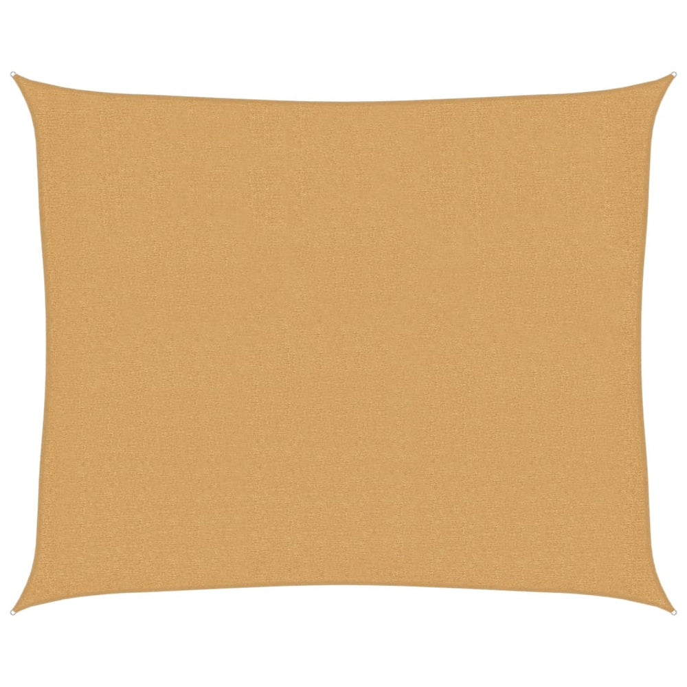 Rechteckiges Sonnensegel Sand 2,5x3m