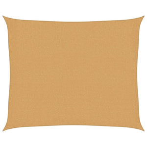 Rechteckiges Sonnensegel Sand 2,5x3m