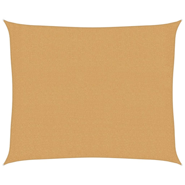 Rechteckiges Sonnensegel Sand 2,5x3m