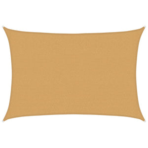 Rechteckiges Sonnensegel Sand 2,5x4m