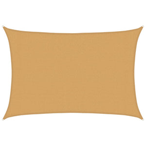 Rechteckiges Sonnensegel Sand 3x5 m