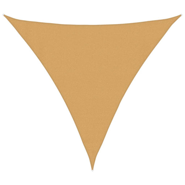 Dreieck Sonnensegel Sand 3x3x3m HDPE
