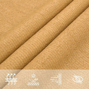 Dreieck Sonnensegel Sand 3x3x3m HDPE