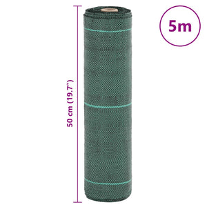 Unkrautvlies Grün 0,5x5 m