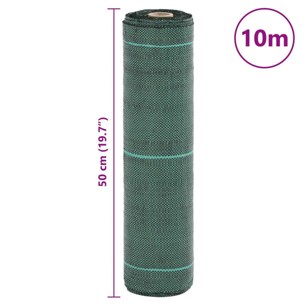 Unkrautvlies Grün 0,5x10m